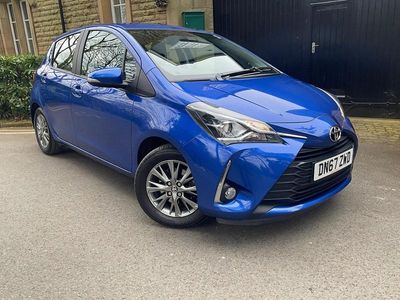 Used Toyota Yaris 2018 Blue Hatchback