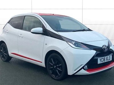 White Used 2018 Toyota Aygo x-press Hatchback | £6,892 (Fair price)