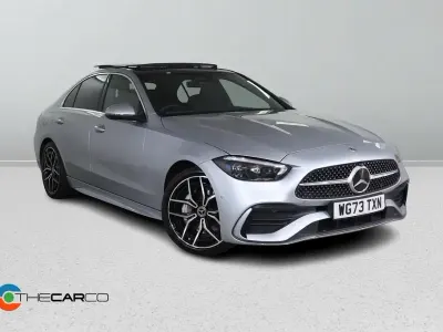 Used Mercedes C300 AMG Line Premium Plus 258 HP (189 kW) 2023 Silver Sedan