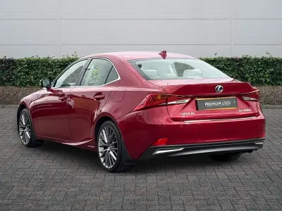 Used Lexus IS300h 2019 Red Sedan