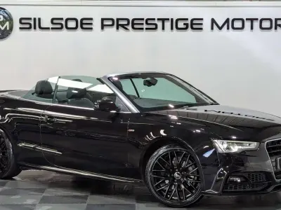 Used Audi A5 Cabriolet S-Line 2016 Black Cabriolet