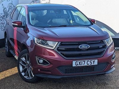 Red Used 2017 Ford Edge Sport SUV | £14,495 (Fair price)