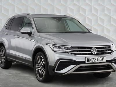 Silver Used 2022 VW Tiguan Allspace Elegance SUV | £26,000 (Fair price)