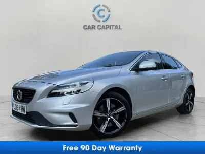 Used Volvo V40 R-Design 122 HP (89 kW) 2018 Silver Hatchback