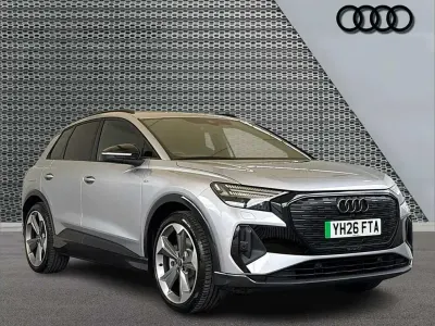 Used Audi Q4 e-tron Black Edition 206 kW (281 HP) 2026 Silver SUV