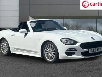 Used Fiat 124 Spider Classica 140 HP (102 kW) 2017 White Cabriolet