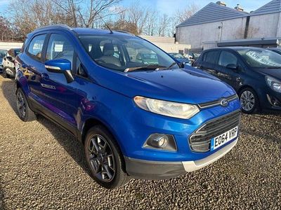 Blue Used 2014 Ford Ecosport Titanium SUV | £5,000 (Fair price)