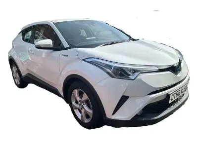 Gebraucht Toyota C-HR 122 PS (89 kW) 2019 Weiß SUV