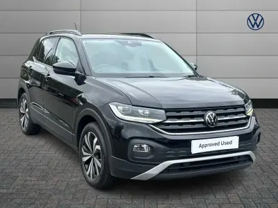 Used VW T-Cross Black Edition 110 HP (80 kW) 2023 Black SUV