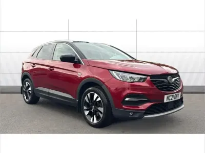 Used Vauxhall Grandland X Edition 130 HP (95 kW) 2021 Red SUV