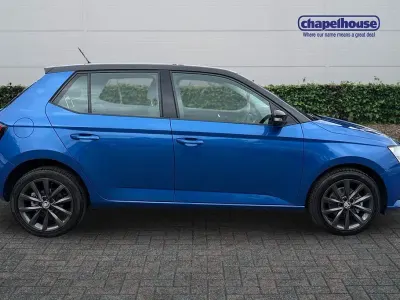 Used Skoda Fabia Colour Edition 2019 Blue Hatchback