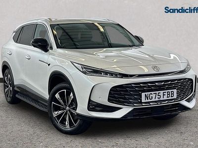 New MG HS 2025 White SUV