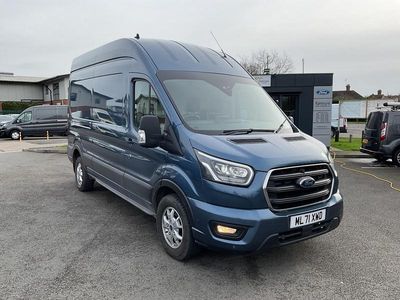 Used Ford Transit Limited 185 HP (136 kW) 2021 Blue Van