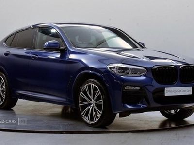 Blue Used 2019 BMW X4 M Sport SUV | £25,995 (A bit pricey)