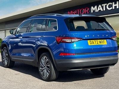 Used Skoda Kodiaq SE L Executive 150 HP (110 kW) 2023 Blue SUV