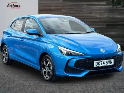 Used MG MG3 Trophy 194 HP (142 kW) 2024 Blue Hatchback
