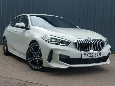 Used BMW 118 M Sport 136 HP (100 kW) 2022 White Hatchback