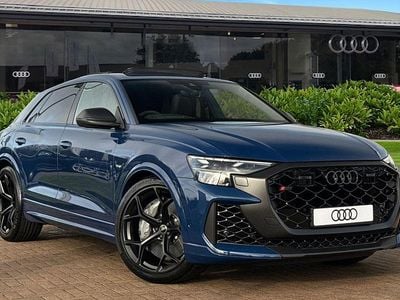 New Audi RS Q8 Performance 631 HP (464 kW) 2026 Blue SUV