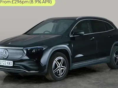 Käytetty Mercedes EQA250 AMG line 139 kW (190 HP) 2022 Musta Katumaasturi