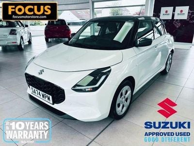 Used Suzuki Swift 82 HP (60 kW) 2024 White Hatchback