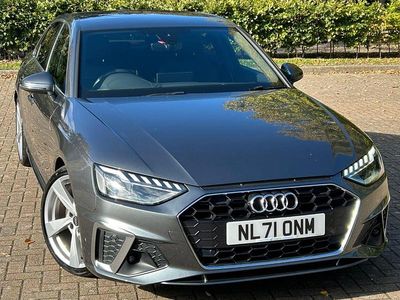 Grey Used 2021 Audi A4 S-Line Sedan | £19,795 (Fair price)