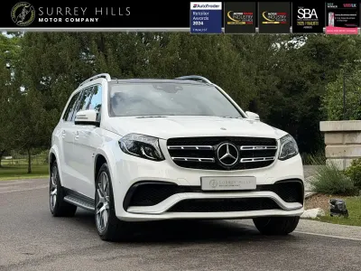Used Mercedes GLS63 AMG 585 HP (430 kW) 2018 White SUV
