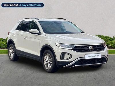 Grey Used 2023 VW T-Roc Life SUV | £18,512 (Fair price)