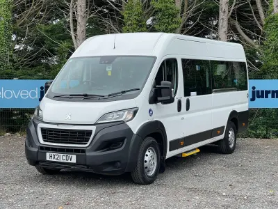Used Peugeot Boxer S 140 HP (102 kW) 2021 White Van