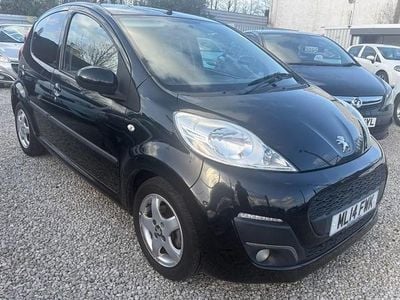 Used Peugeot 107 Allure 68 HP (50 kW) 2014 Black Hatchback