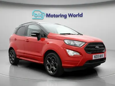 Used Ford Ecosport ST-Line 125 HP (91 kW) 2019 Red SUV