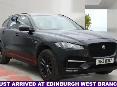 Used Jaguar F-Pace R-Sport 180 HP (132 kW) 2018 Black SUV