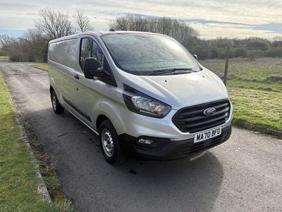 Used Ford Transit Custom 130 HP (95 kW) 2020 Silver Van