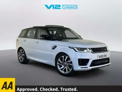 Używany Land Rover Range Rover Sport Autobiography Dynamic 404 KM (297 kW) 2019 Biały SUV