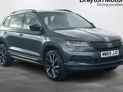 Used Skoda Karoq SportLine 190 HP (139 kW) 2019 Grey SUV