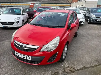 Usado Vauxhall Corsa Active 2012 Vermelho Citadino