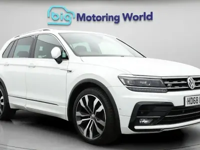 Used VW Tiguan R-line 150 HP (110 kW) 2018 White SUV