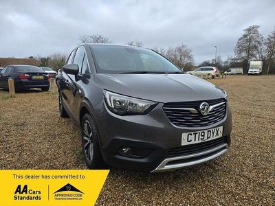 Used Vauxhall Crossland X Elite 102 HP (75 kW) 2019 Grey SUV