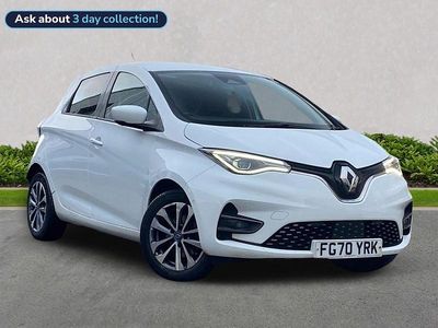 Used Renault Zoe GT-Line 100 kW (136 HP) 2020 White  Hatchback