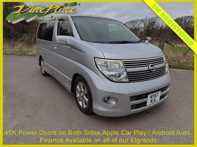 Used Nissan Elgrand 2008 Silver MPV