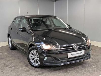 Used VW Polo SE 64 HP (47 kW) 2018 Black Hatchback