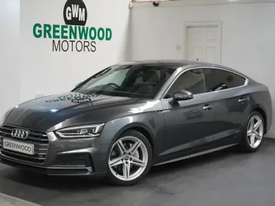 Used Audi A5 Sportback S-Line 190 HP (139 kW) 2017 Grey Hatchback