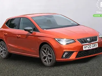Used Seat Ibiza XCELLENCE Lux 116 HP (85 kW) 2020 Orange Hatchback