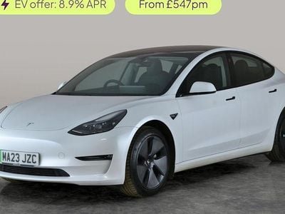 Used Tesla Model 3 Long Range AWD 366 kW (498 HP) 2023 White Sedan