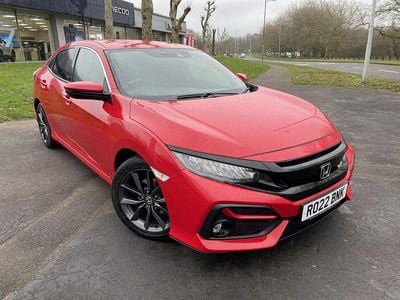 Used Honda Civic SR 124 HP (91 kW) 2022 Red Hatchback