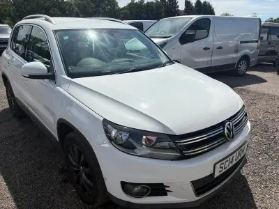 Used VW Tiguan Match 140 HP (102 kW) 2014 White SUV