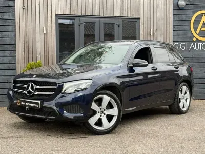 Used Mercedes GLC220 Urban 167 HP (122 kW) 2018 Blue SUV