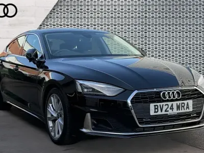 Used Audi A5 Sportback Sport 150 HP (110 kW) 2024 Black Hatchback