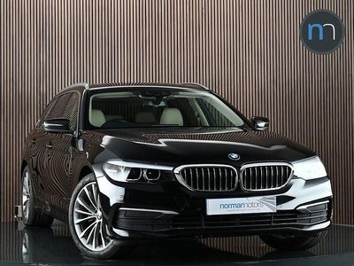 Used BMW 520 Comfort Edition 190 HP (139 kW) 2018 Black Estate