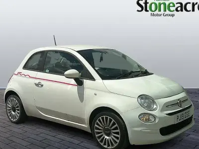 Used Fiat 500 Pop 69 HP (50 kW) 2019 White Hatchback