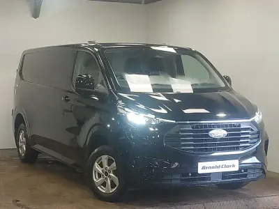 Used Ford Transit Custom Limited 136 HP (100 kW) 2024 Black Van